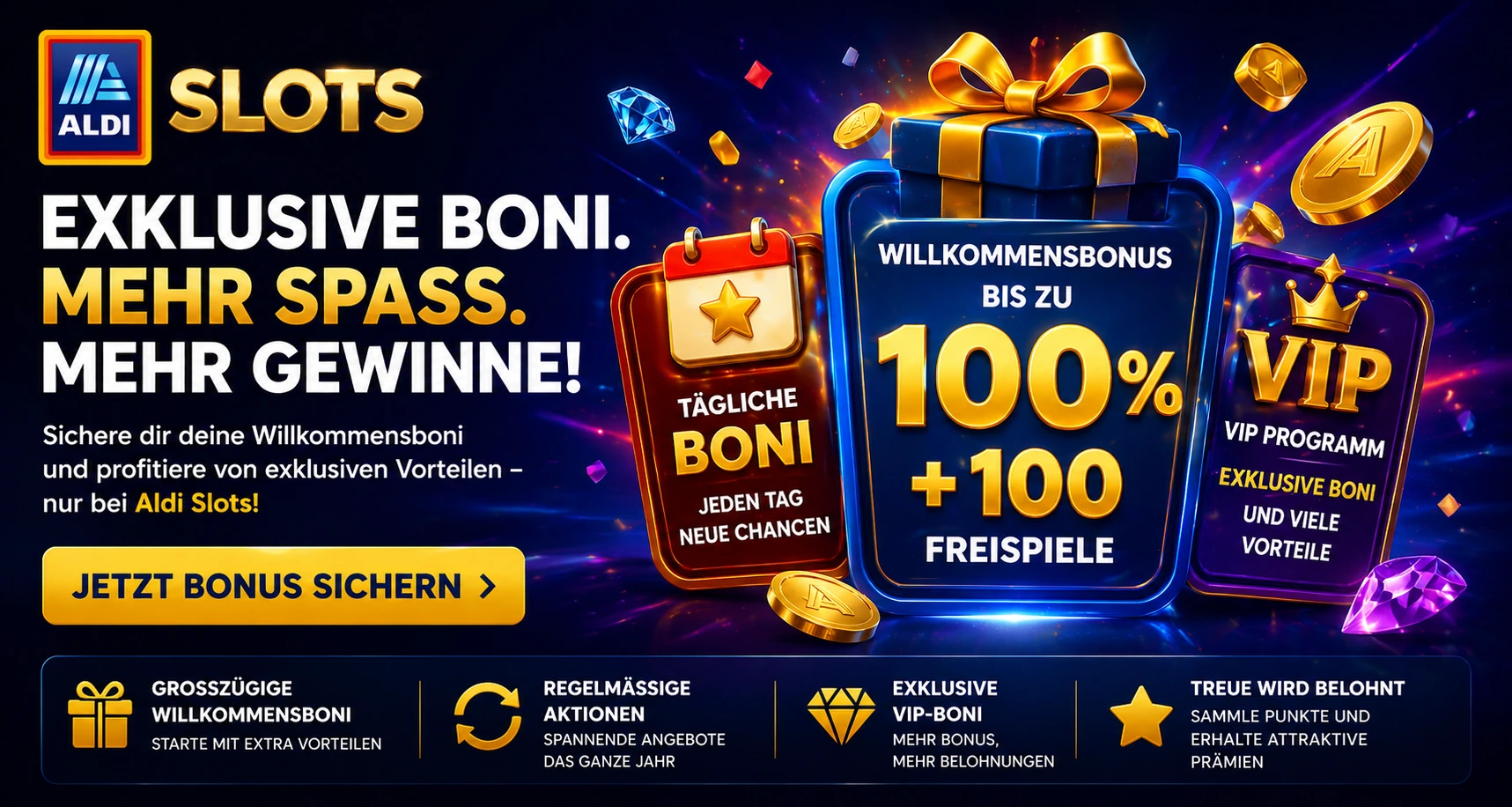 Aldi Slots Bonusangebote